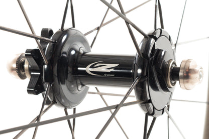 USED Zipp 303 700C 6-bolt Quick Release Carbon Road Wheelset Shimano HG 11 speed