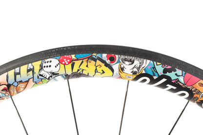 USED Rie:sel Design 700C Carbon Wheelset 700C Rim Brake Quick Release Shimano HG 11 speed