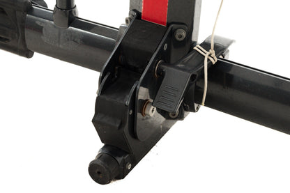 USED Kuat Racks NV 2.0 4-Bike Rack, 2" Hitch, Gray/Orange, with Trail Doc Kit