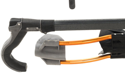 USED Kuat Racks NV 2.0 4-Bike Rack, 2" Hitch, Gray/Orange, with Trail Doc Kit