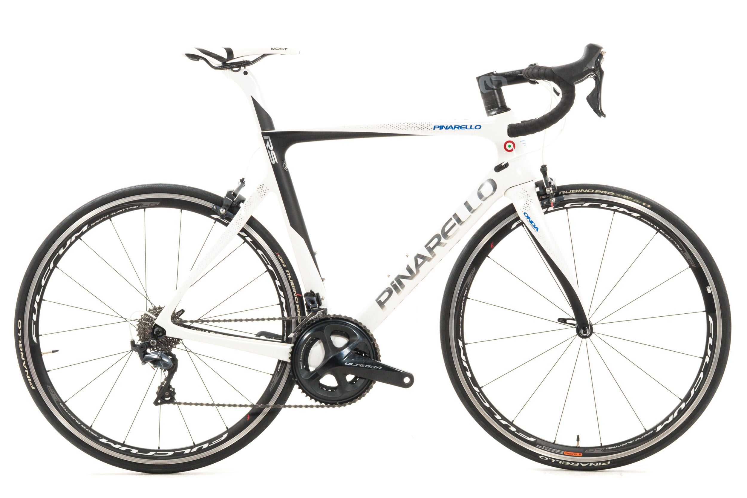 USED 2018 Pinarello Gan RS 56cm Carbon Road Bike Shimano Ultegra R8000