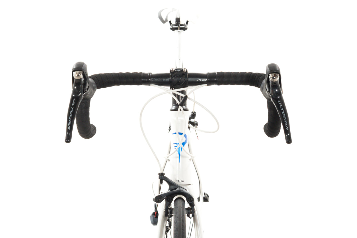 USED 2018 Pinarello Gan RS 56cm Carbon Road Bike Shimano Ultegra R8000 2x11 Speed White/Black
