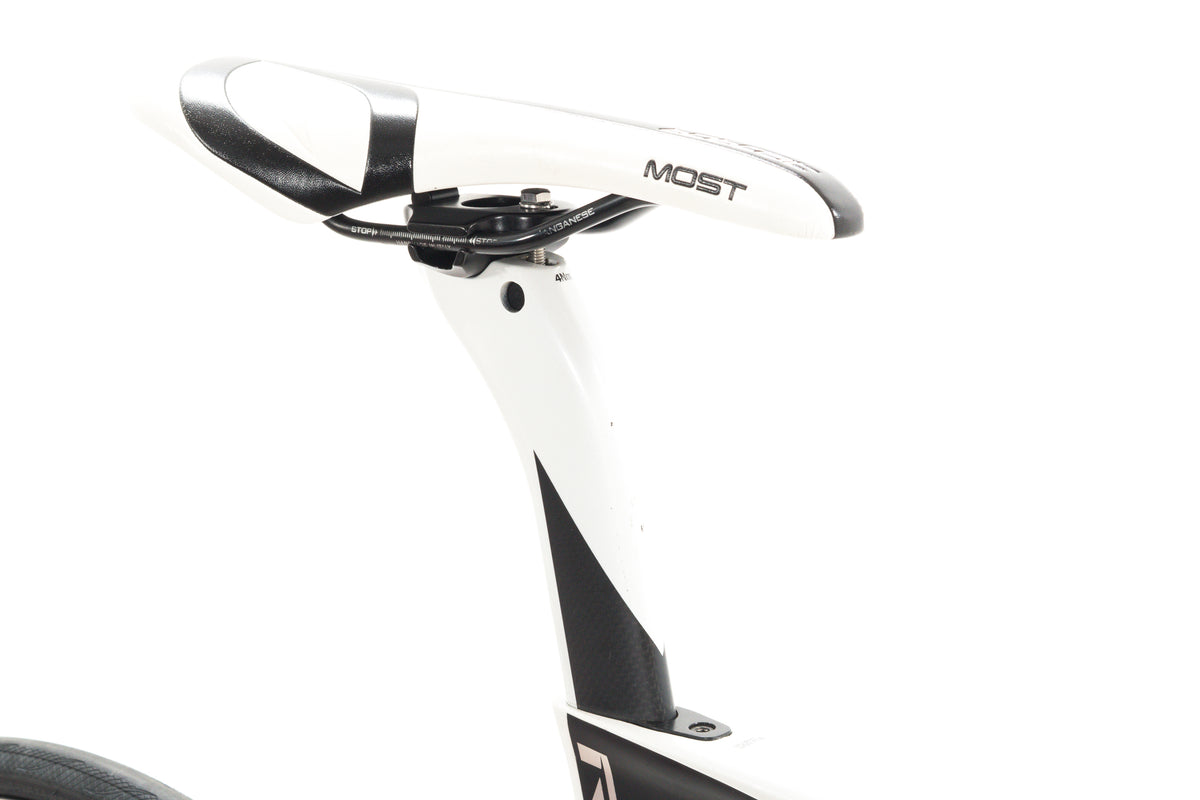 USED 2018 Pinarello Gan RS 56cm Carbon Road Bike Shimano Ultegra R8000 2x11 Speed White/Black