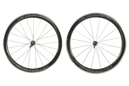 USED Shimano Dura-Ace WH-R9100-C60 Carbon 700c Clincher Wheelset Black Rim Brake