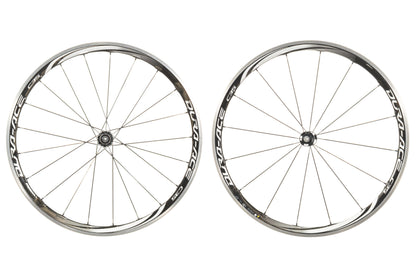 USED Shimano Dura-Ace WH-9000-C35 Carbon Clincher Wheelset 700c Rim Brake Black