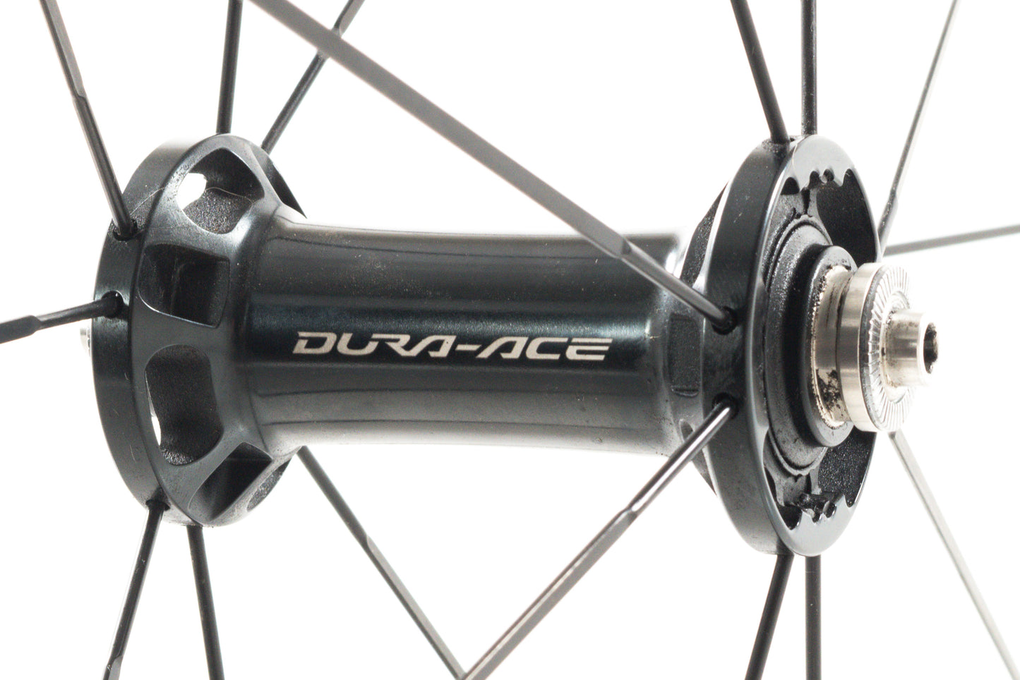 USED Shimano Dura-Ace WH-9000-C35 Carbon Clincher Wheelset 700c Rim Brake Black