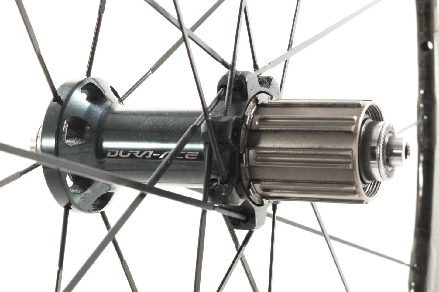USED Shimano Dura-Ace WH-9000-C35 Carbon Clincher Wheelset 700c Rim Brake Black