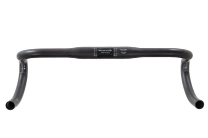 USED 3T ErgoTerra Team Carbon Drop Bar 44/47cm Flared Gravel 31.8mm Clamp