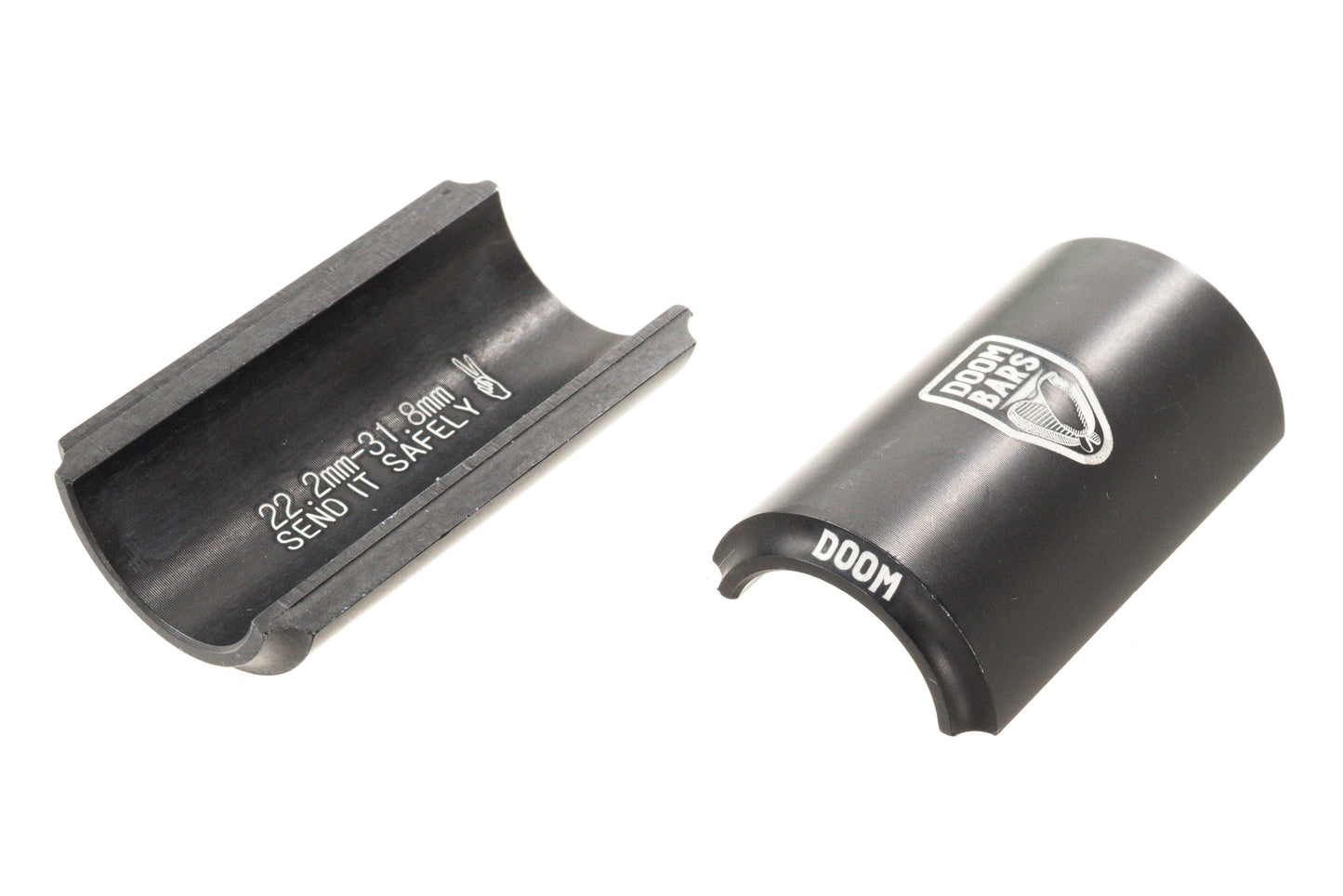 USED Doom x SimWorks High Plains Drifter Handlebar Chromoly 800mm, 22.2mm Clamp Klunker