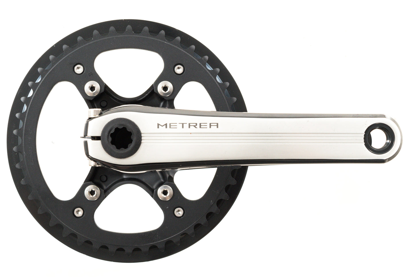 USED Shimano Metrea Crank 1x11 42T Alloy Black/Silver 170mm, FC-U5000