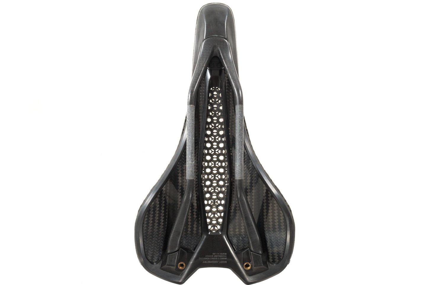 USED Specialized S-Works Romin EVO Carbon Saddle w/ Mirror 143mm Carbon Rails