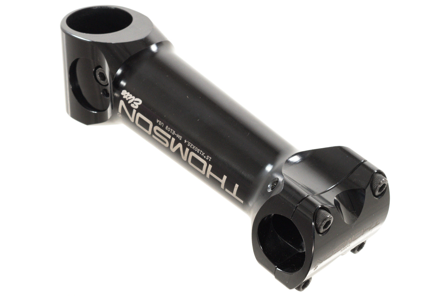 USED Thompson Elite Stem Alloy Black 130mm +15 deg. 25.4mm Clamp