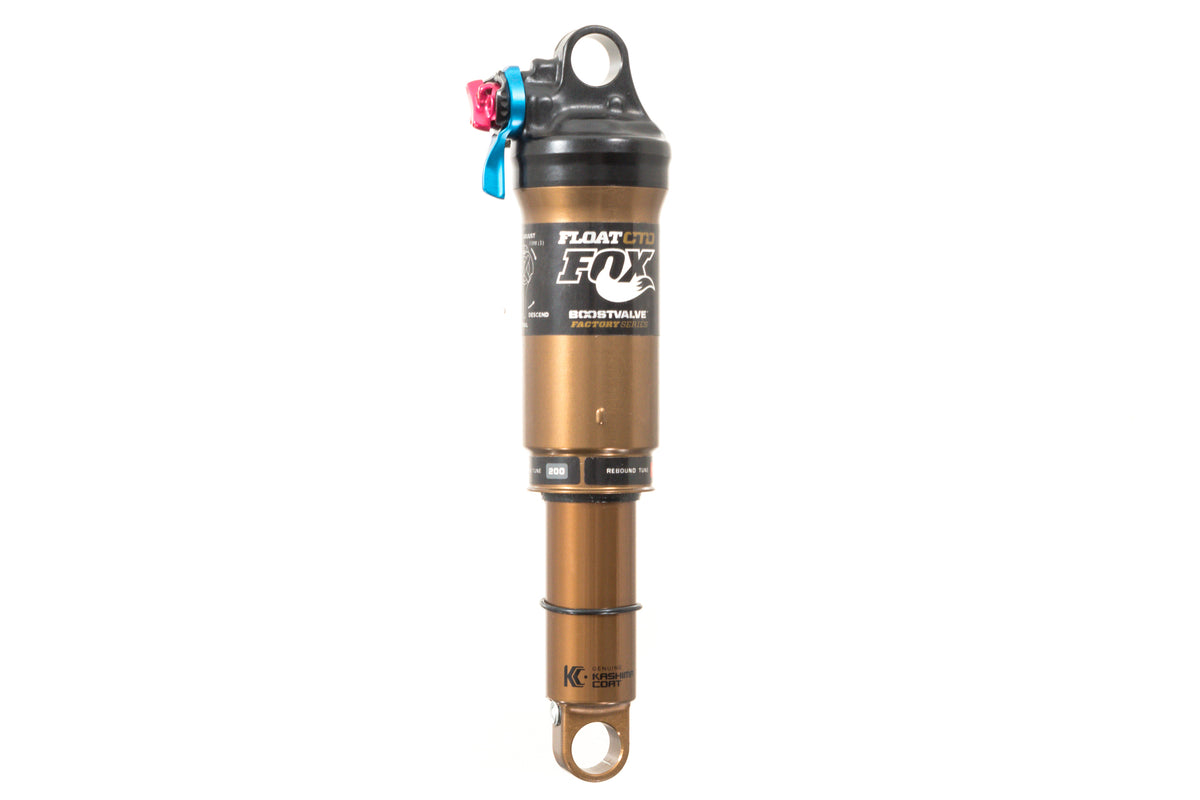 USED 2013 Fox Factory Float CTD Shock 7.875 x 2.25", Kashima, 3 Position Lockout w/ Rebound Adjustment