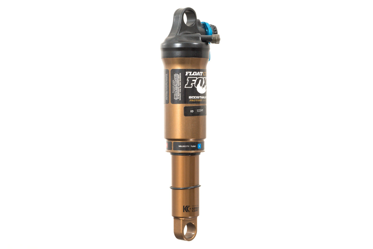 USED 2013 Fox Factory Float CTD Shock 7.875 x 2.25", Kashima, 3 Position Lockout w/ Rebound Adjustment