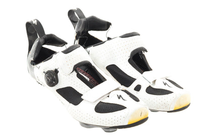USED Specialized S-Works Trivent Carbon 3-Bolt Triathlon Shoes EU 45 / US 11.5 Men