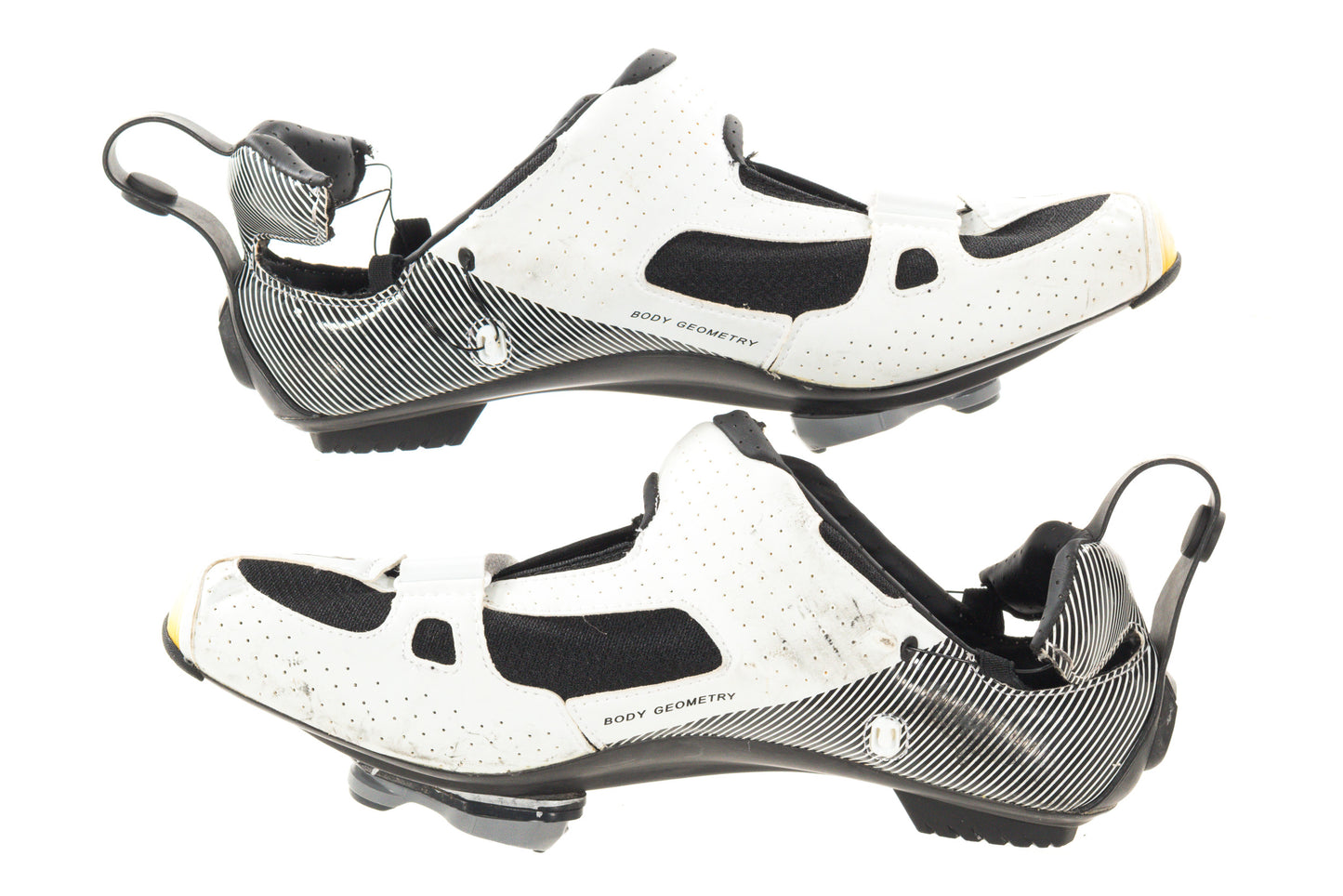 USED Specialized S-Works Trivent Carbon 3-Bolt Triathlon Shoes EU 45 / US 11.5 Men