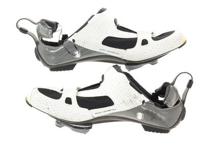 USED Specialized S-Works Trivent Carbon 3-Bolt Triathlon Shoes EU 45 / US 11.5 Men