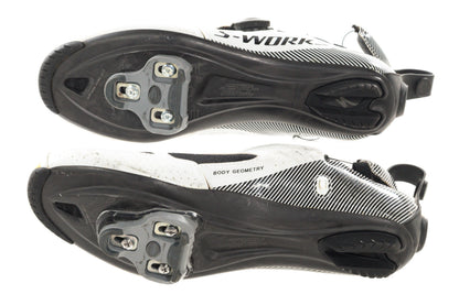 USED Specialized S-Works Trivent Carbon 3-Bolt Triathlon Shoes EU 45 / US 11.5 Men