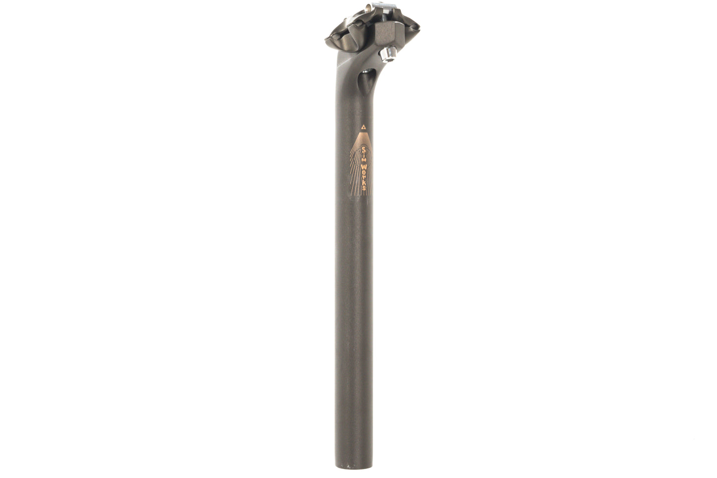 USED Sim Works Stealth Froggy Seatpost 27.2mm x 300mm x 23mm Setback Nitto