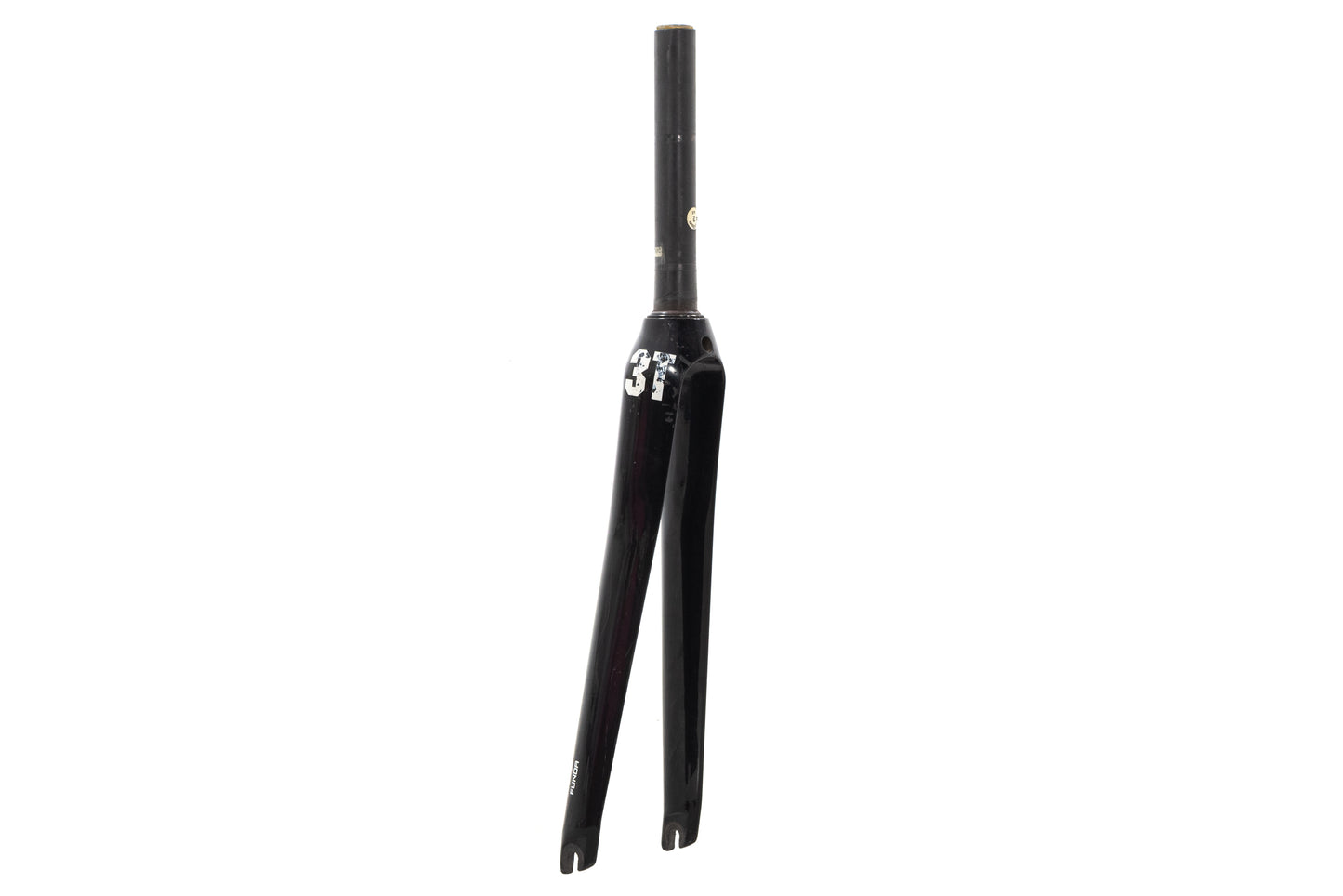 USED 3T Funda Carbon 700c Road Fork QR Rim Brake Straight Steerer 1-1/8" Black