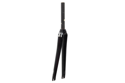 USED 3T Funda Carbon 700c Road Fork QR Rim Brake Straight Steerer 1-1/8" Black