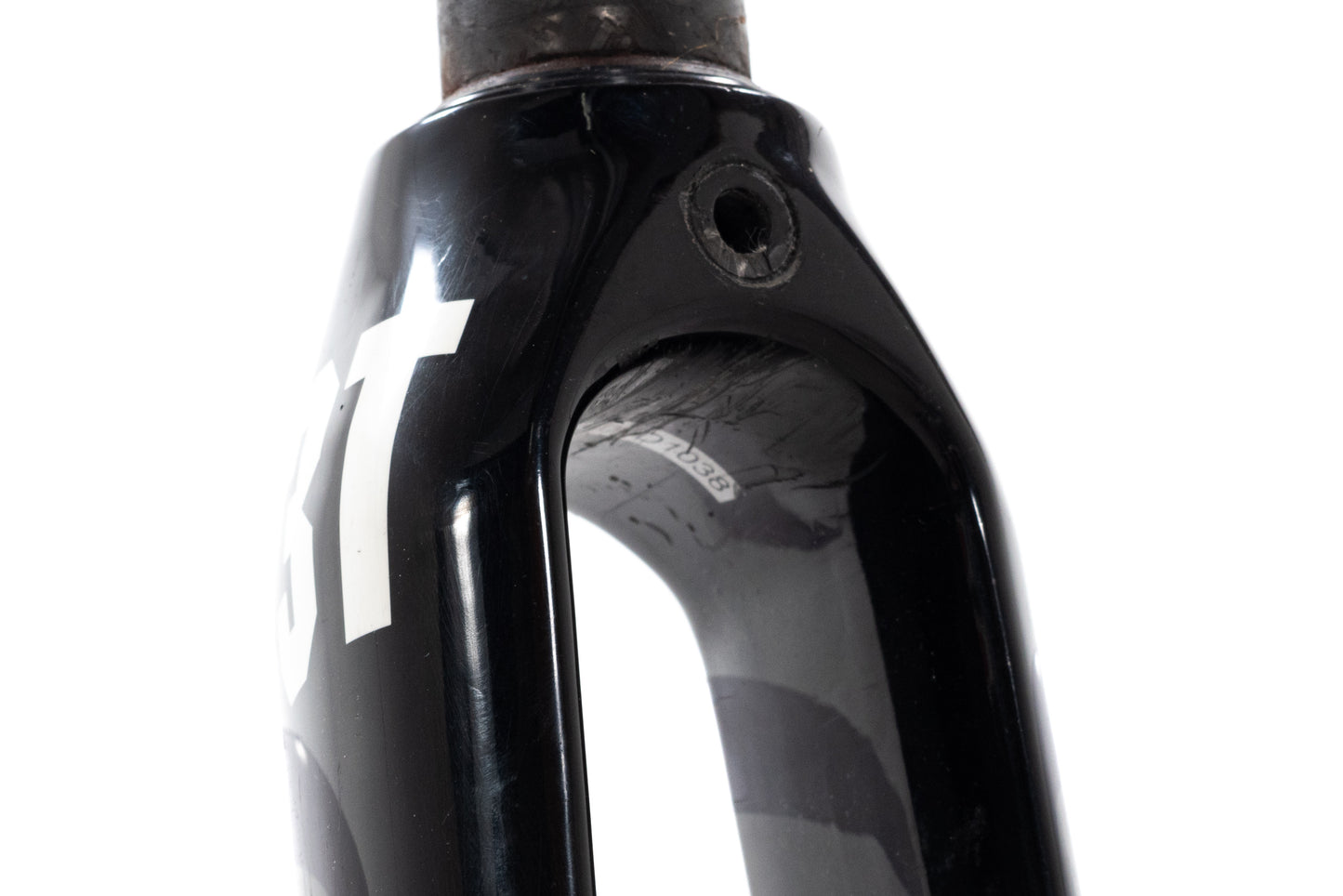 USED 3T Funda Carbon 700c Road Fork QR Rim Brake Straight Steerer 1-1/8" Black