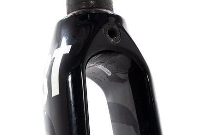 USED 3T Funda Carbon 700c Road Fork QR Rim Brake Straight Steerer 1-1/8" Black