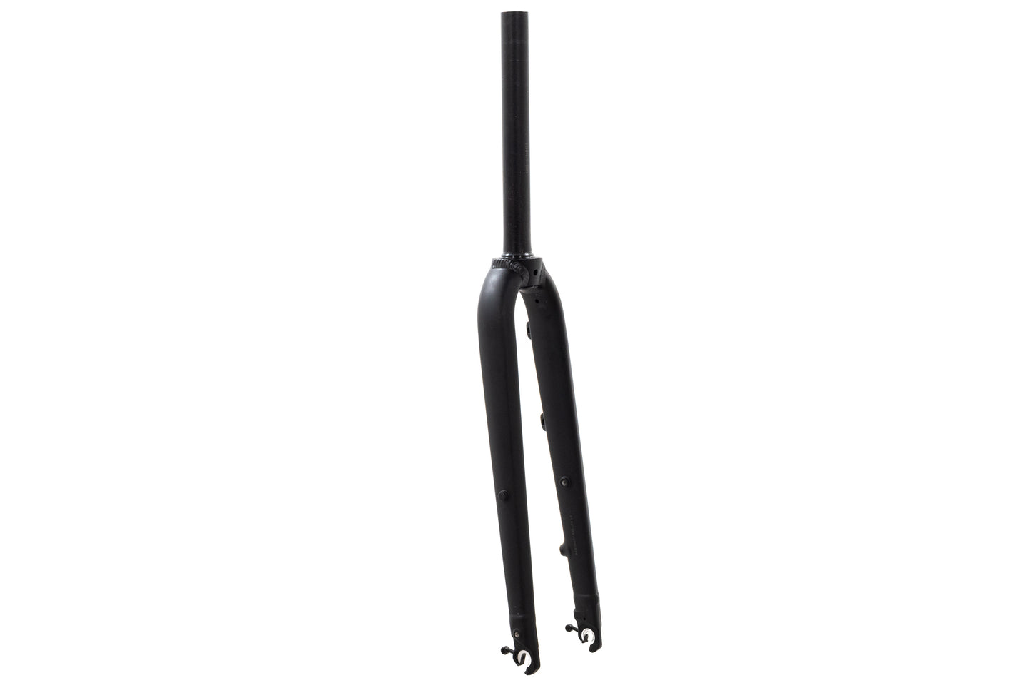 USED Non-Branded Alloy Gravel Fork 700c Disc QR Straight Steerer 1-1/8" Black