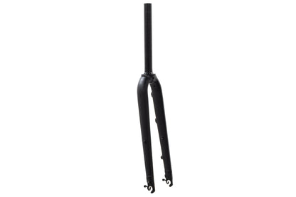 USED Non-Branded Alloy Gravel Fork 700c Disc QR Straight Steerer 1-1/8" Black