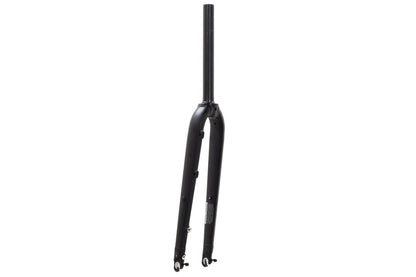 USED Non-Branded Alloy Gravel Fork 700c Disc QR Straight Steerer 1-1/8" Black