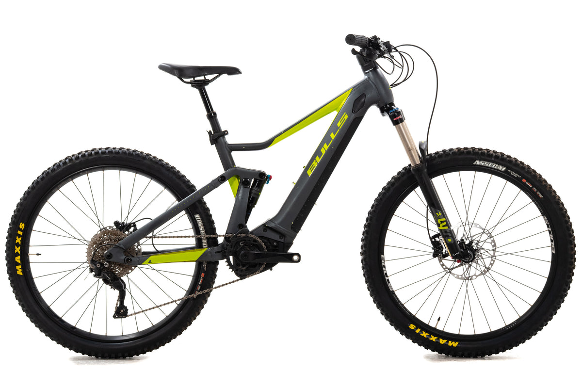 USED 2021 BULLS Copperhead EVO AM1 Full Suspension 27.5" E-Mountain Bike Class 1 Size 41/Small