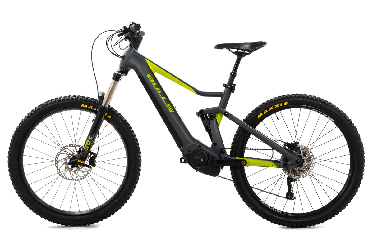 USED 2021 BULLS Copperhead EVO AM1 Full Suspension 27.5" E-Mountain Bike Class 1 Size 41/Small