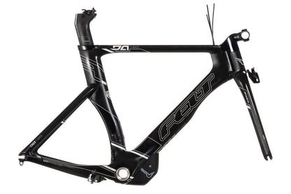 USED Felt DA Three 54cm Carbon Time Trail Frameset w/ Rim Brakes
