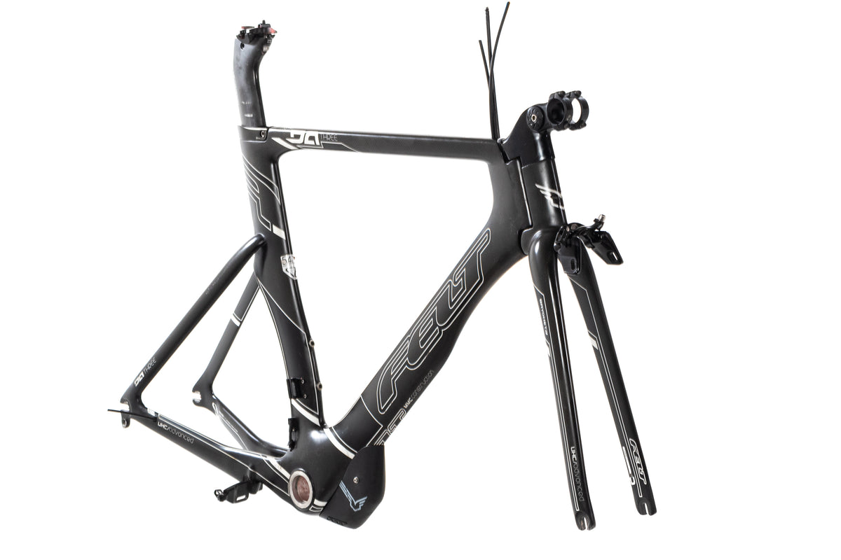 USED Felt DA Three 54cm Carbon Time Trail Frameset w/ Rim Brakes