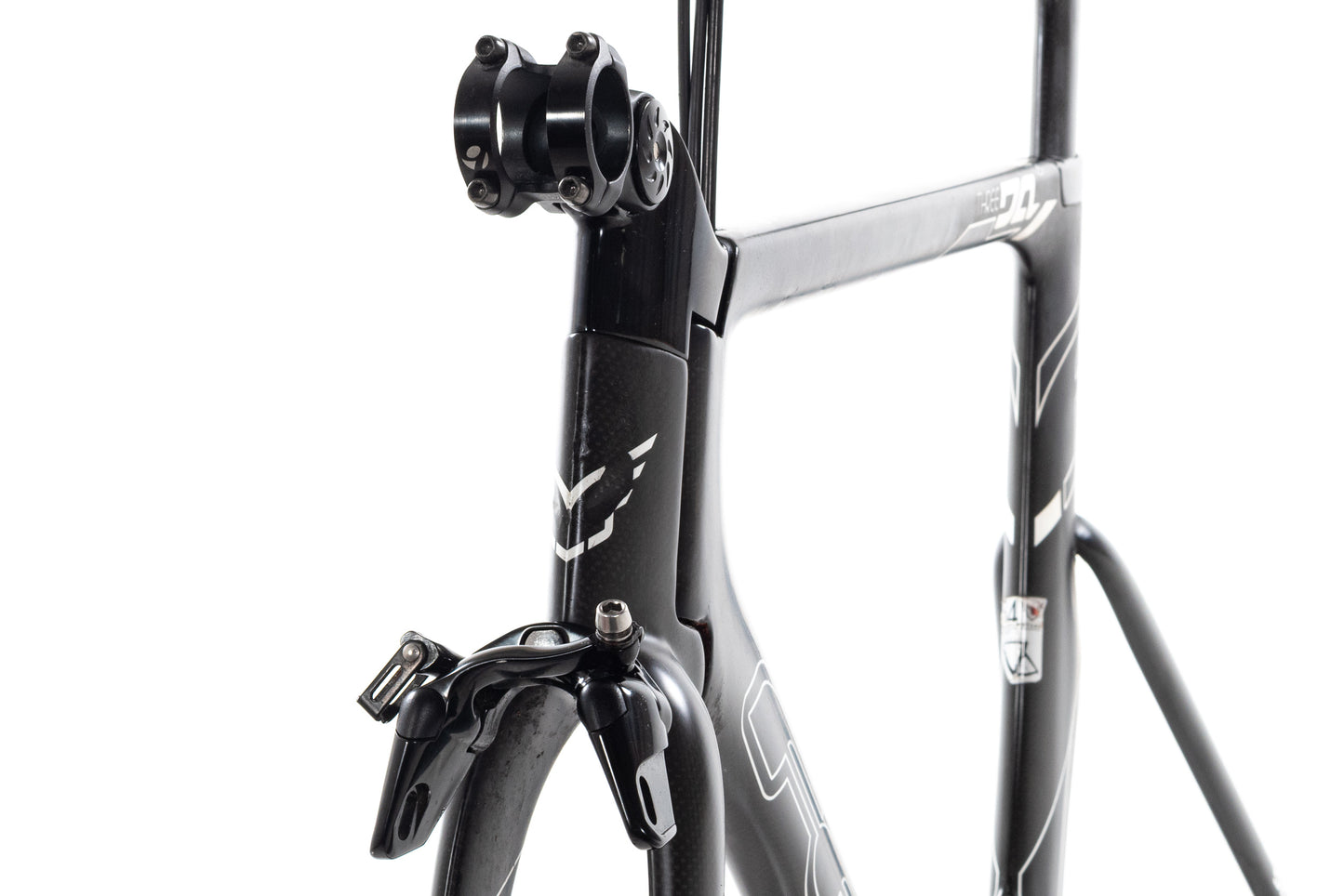 USED Felt DA Three 54cm Carbon Time Trail Frameset w/ Rim Brakes