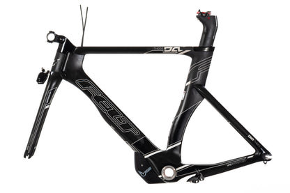 USED Felt DA Three 54cm Carbon Time Trail Frameset w/ Rim Brakes