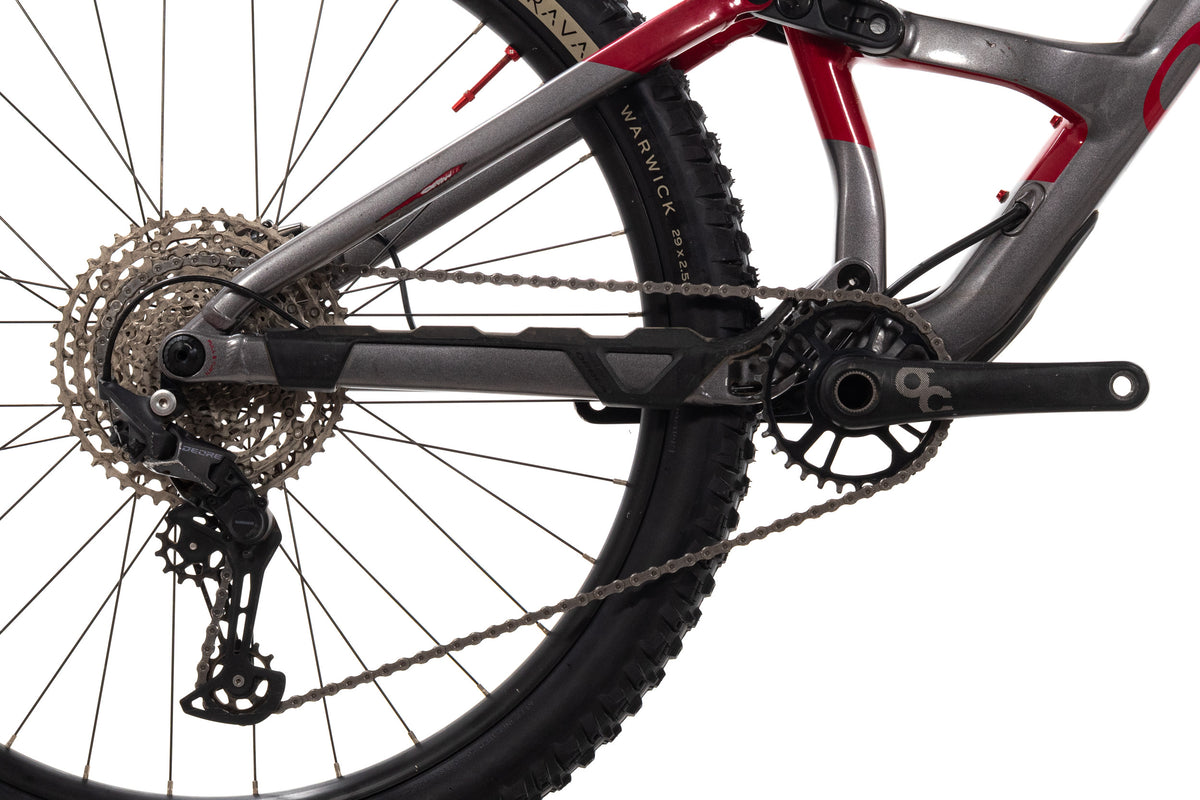 USED 2022 Orbea OCCAM H30 XL Mountain Bike Gray/Red 1x12 Shimano Deore