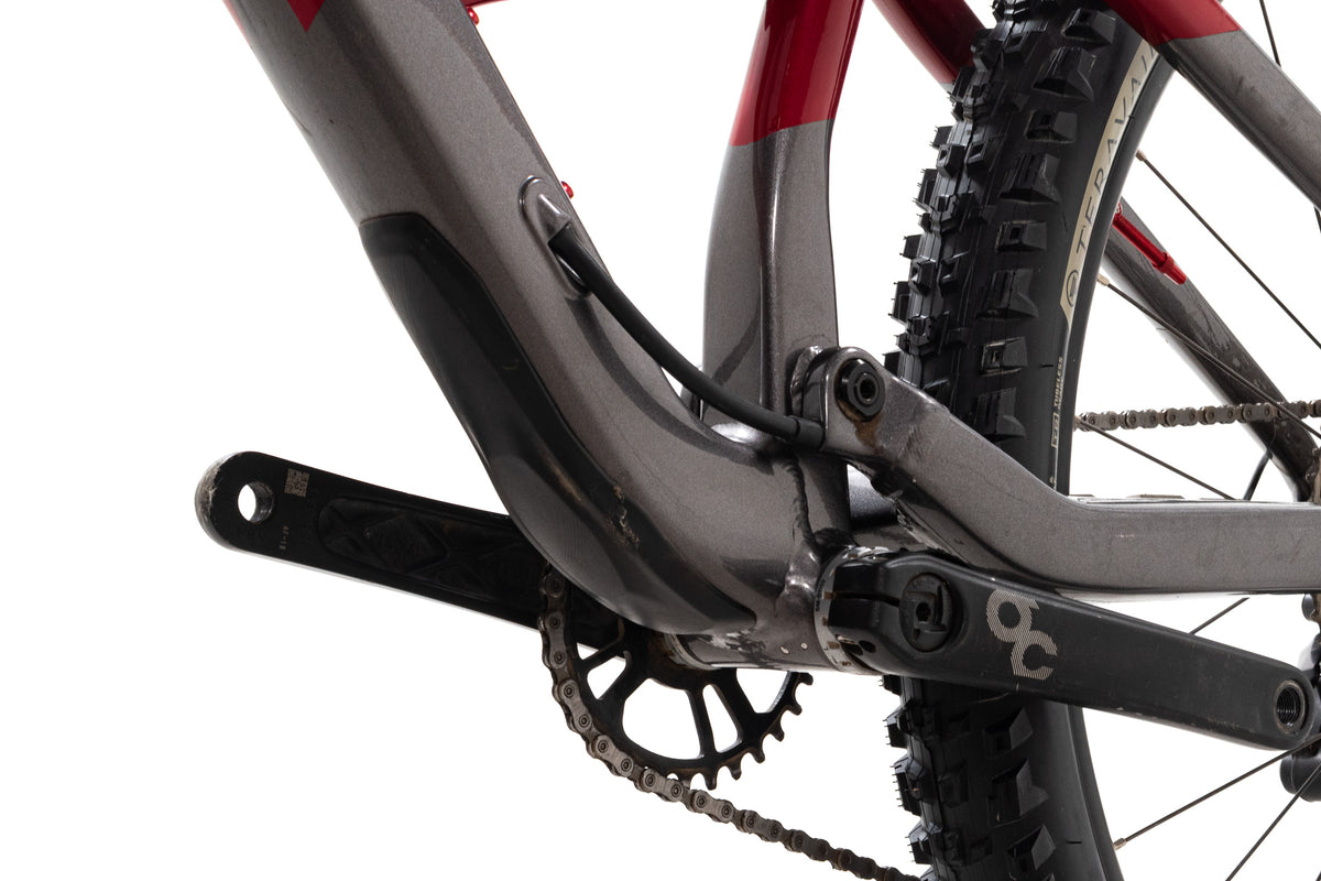 USED 2022 Orbea OCCAM H30 XL Mountain Bike Gray/Red 1x12 Shimano Deore