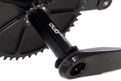 USED SRAM Force XPLR E1 D1 Wide 165mm Carbon Crankset w/ Wolf Tooth 46T Aero Drop-Stop B Chainring