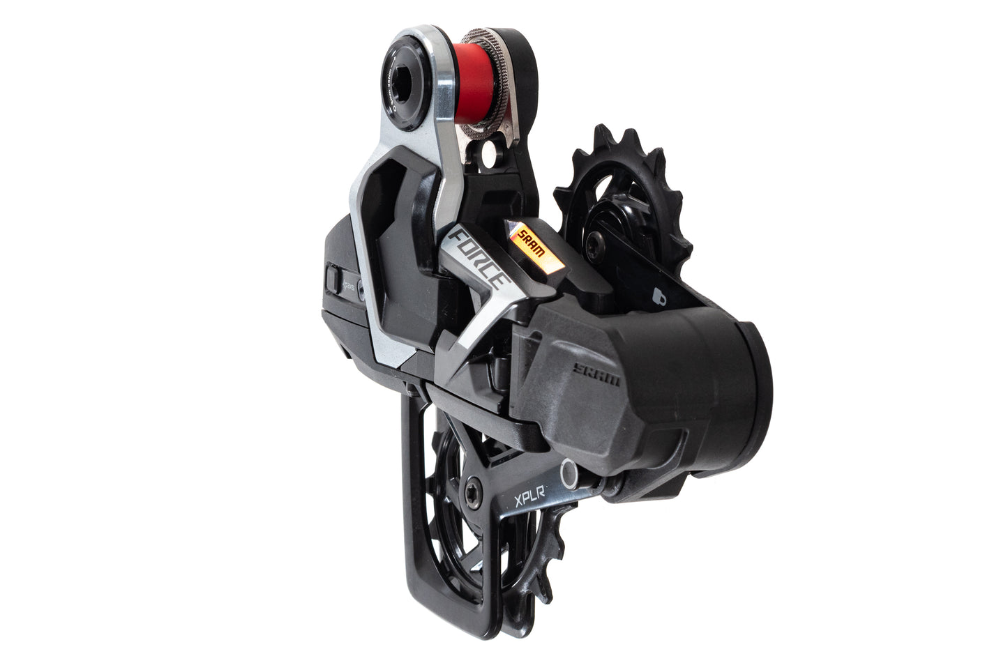 USED SRAM Force XPLR AXS Rear Derailleur 1x 13-Speed, 46t Max, UDH Black/Silver, E1
