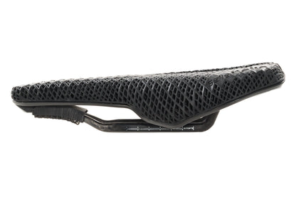 USED Selle Italia WATT 3D Kit Carbino Superflow Saddle Carbon Rail
