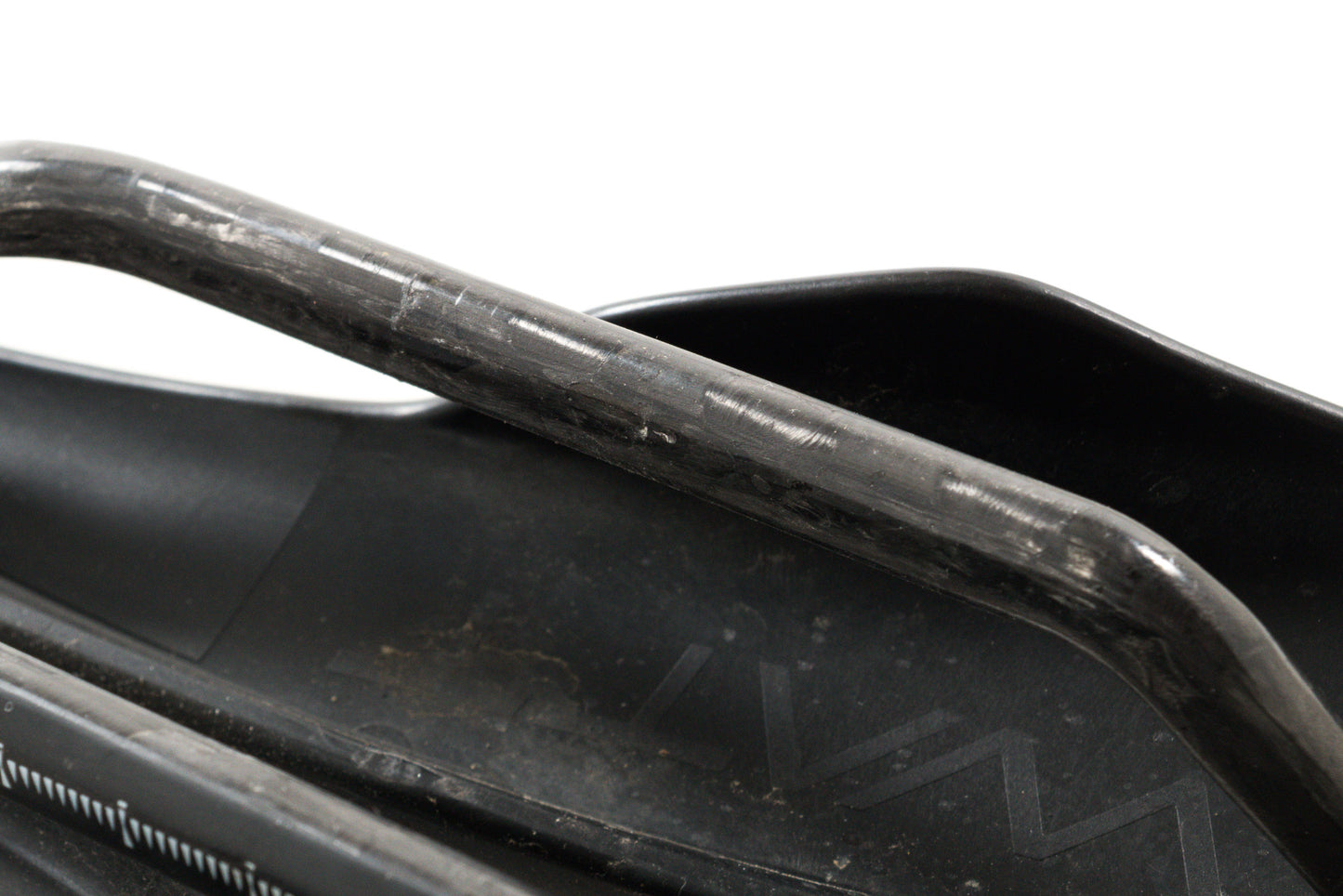 USED Selle Italia WATT 3D Kit Carbino Superflow Saddle Carbon Rail