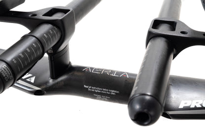 USED Profile Design Aeria Carbon Base Bar w/ Aero Extensions 31.8x420mm Time Trial/TT Triathlon Handlebar