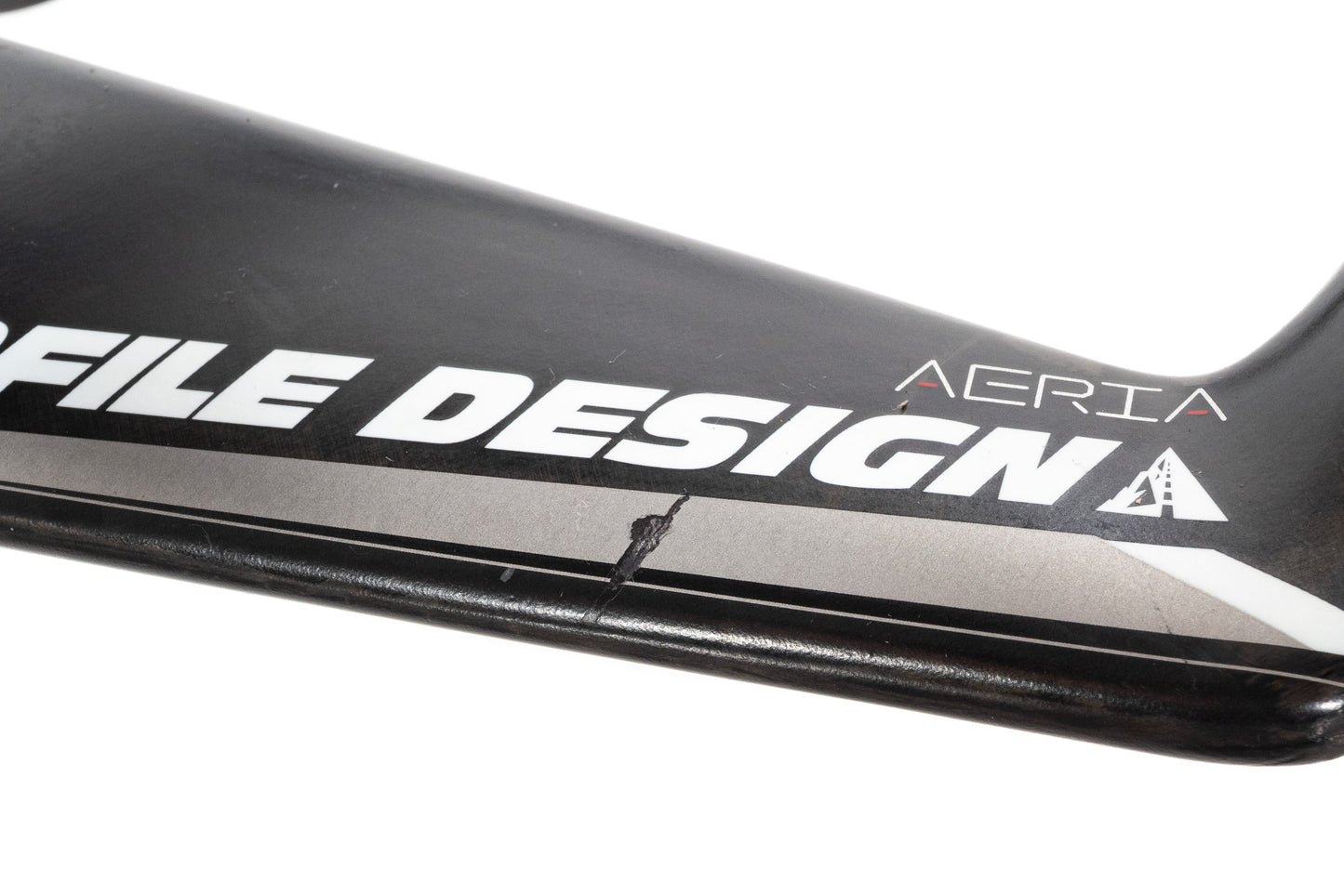 USED Profile Design Aeria Carbon Base Bar w/ Aero Extensions 31.8x420mm Time Trial/TT Triathlon Handlebar