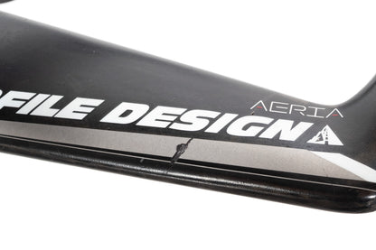 USED Profile Design Aeria Carbon Base Bar w/ Aero Extensions 31.8x420mm Time Trial/TT Triathlon Handlebar
