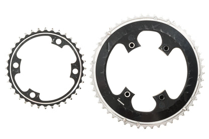 USED Shimano Dura-Ace FC-9000 52-36T 11 speed Chainring Set