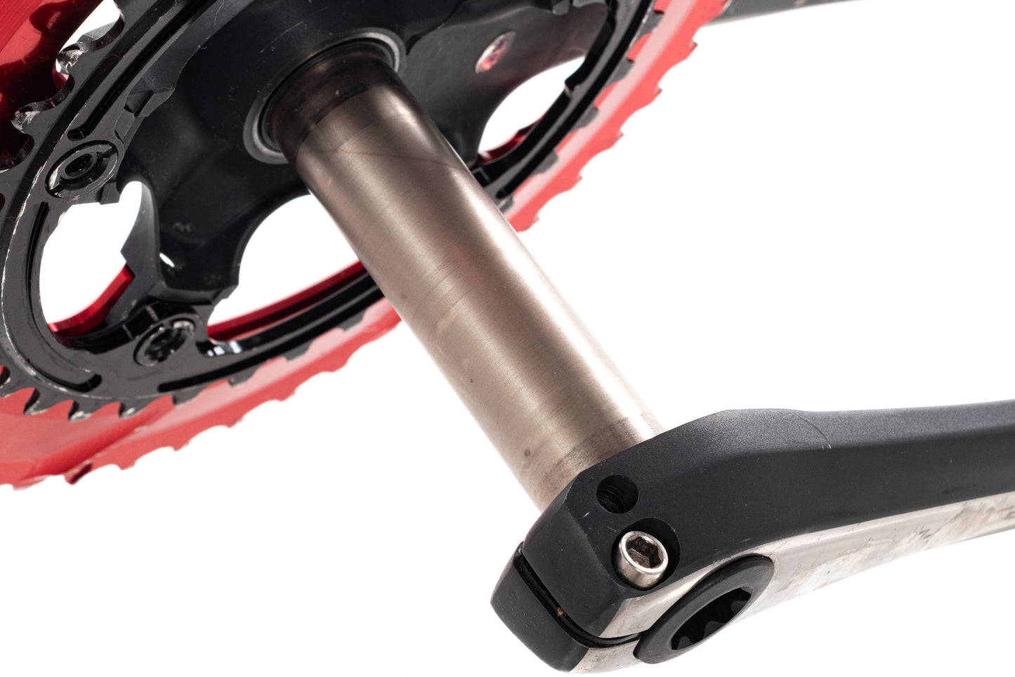 USED Shimano Dura-Ace FC-7950 170mm Crankset w/ Absolute Black 52/36T Oval Chainrings Elliptical
