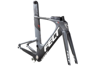 USED 2018 Felt IA 10 54cm Carbon Time Trial TT Triathlon Frame Rim Brake QR