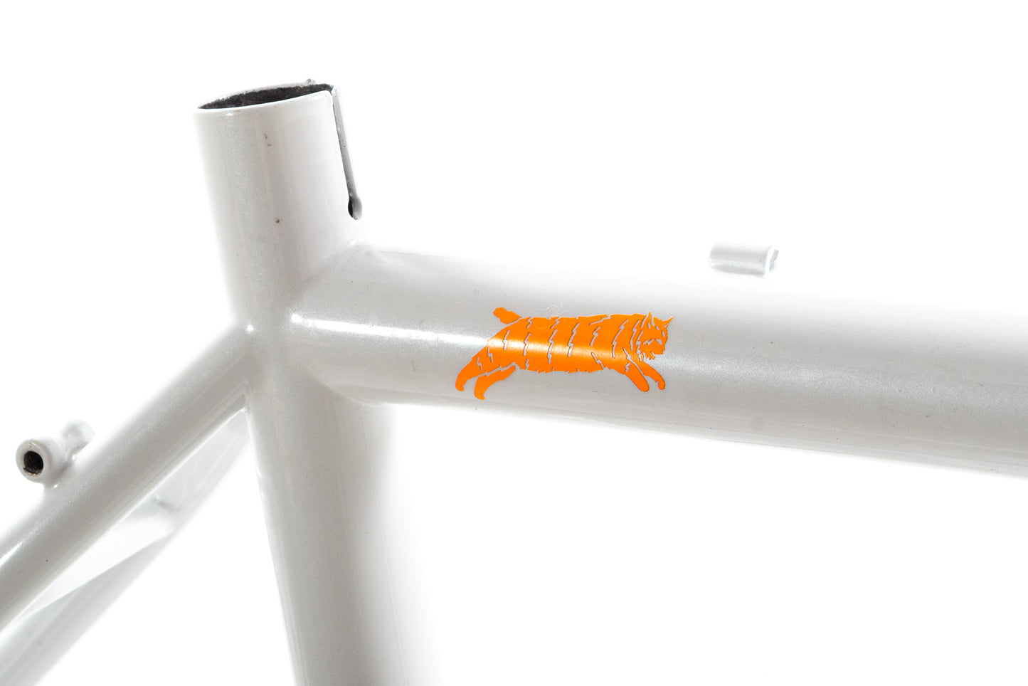 USED Seven Cycles Steel Cyclocross Frame 56cm Carbon Fork Canti-Studded White