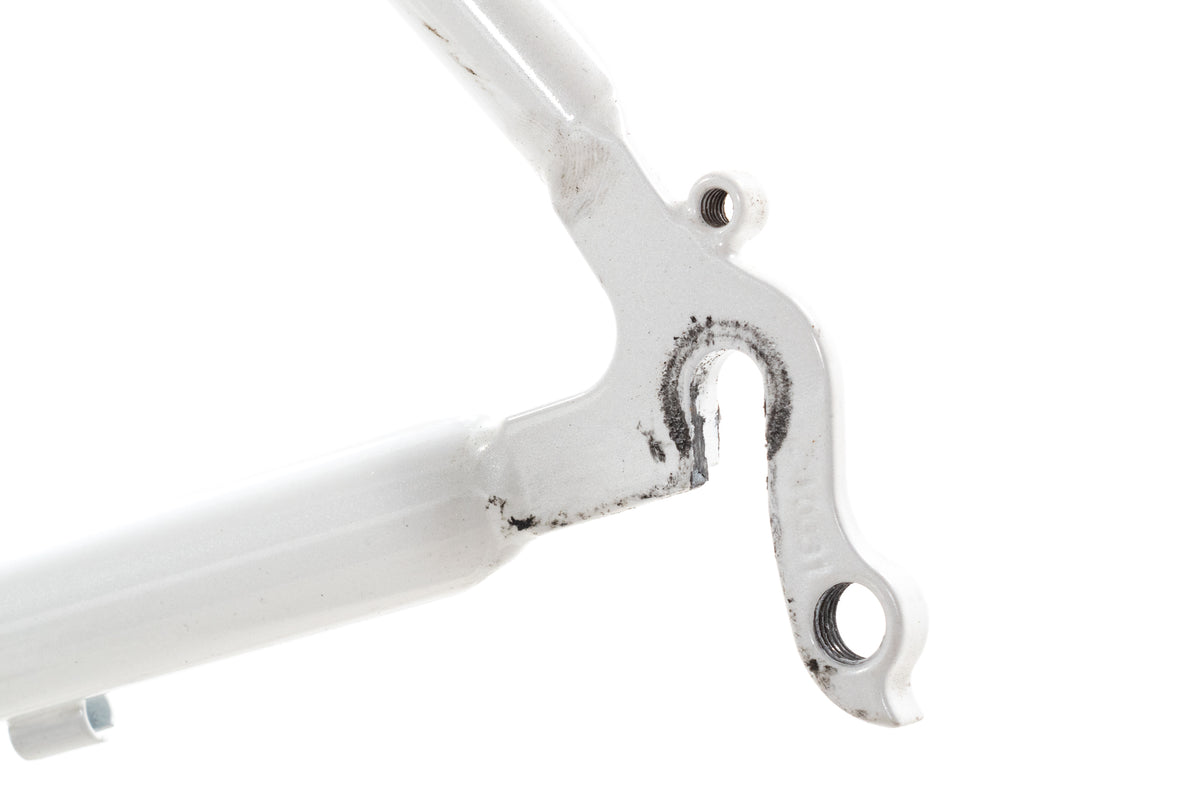 USED Seven Cycles Steel Cyclocross Frame 56cm Carbon Fork Canti-Studded White